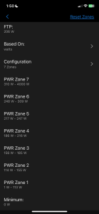 garmin zones