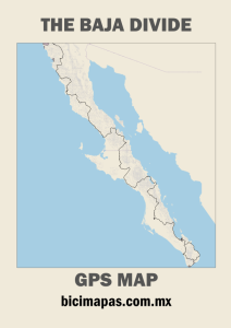 Baja Divide GPS Map